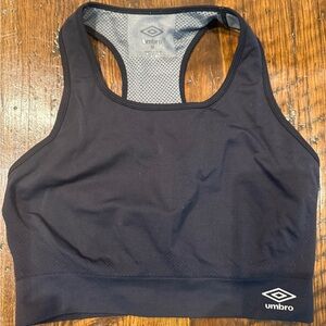 Umbro Women's Black Sports Bra